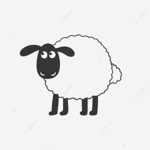 векторный рисунок ягненка PNG , Овца, ферма, питомник PNG картинки и пнг рисунок для й загрузки