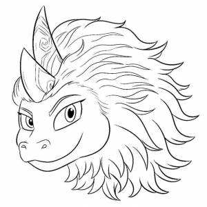 Раскраски Драконы