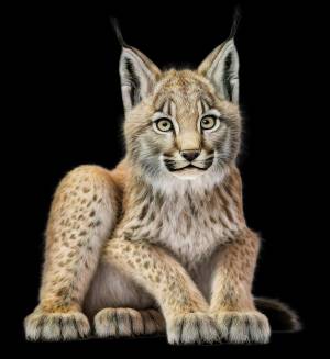 Рысь Лапы Пушистый