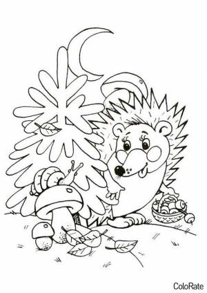 Раскраска Опасная улитка