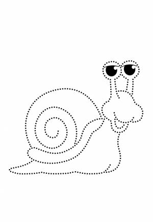 Улитка по точкам