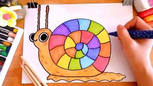 Как нарисовать Улитку