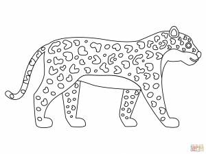 Раскраска Ягуар