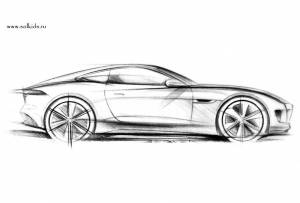 Раскраски машины Ягуар