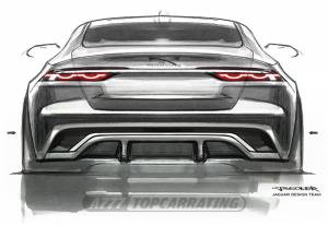 Рисунок Jaguar XF 2021