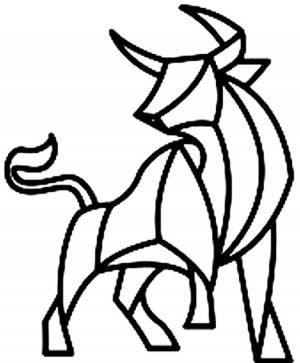 Новогодние Раскраски С Быками И Коровами 2021