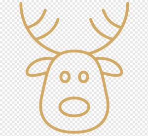 Компьютерные Иконы Искусство, голова оленя, рога оленя, млекопитающее, лицо png