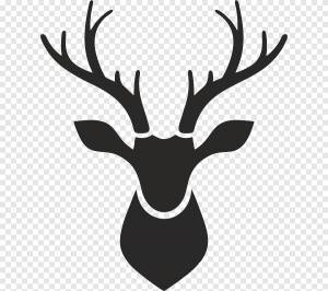 Олень лось графика трафарет, олень, рога оленя, млекопитающее png