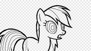 Rainbow Dash Rarity Drawing My Little Pony Книжка-раскраска «Мой маленький пони», лошадь, белый png