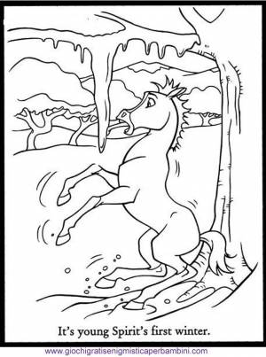 spirit_cavallo_selvaggio_03 Disegni da colorare