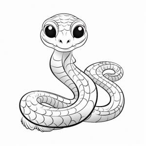 Oenpelli питон милый дизайн милый ангел милый раскраски каваи линия искусства