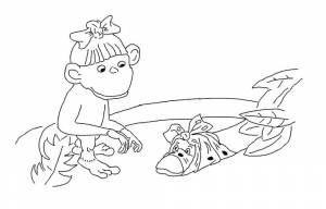 Раскраска 38 Попугаев