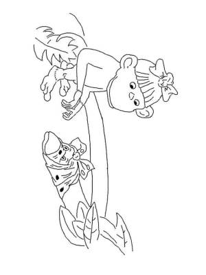 Раскраска 38 попугаев