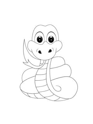 Boa Snake coloring pages