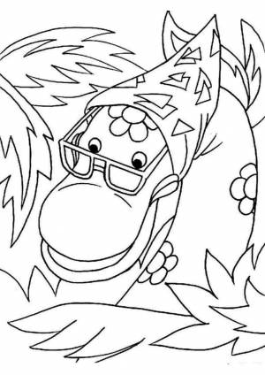 Раскраска зарядка для хвоста