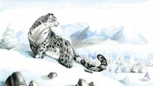 Неужели барс останется только на рисунках? К акции присоединсь дети