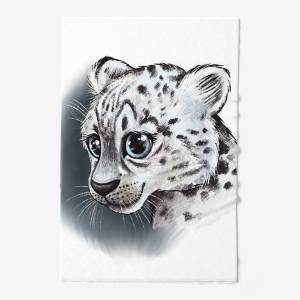 Полотенце «Ирбис Снежный барс»