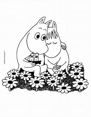 Wenn du mal buch, Mumins, Ausmalbilder