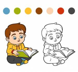 Книжка-раскраска лемминг