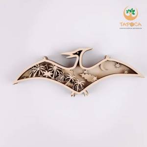 Многослойная 3D раскраска из дерева ТАРОСА Птеродактиль