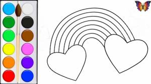 How to draw a RAINBOW