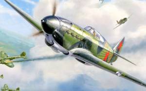 Рисунок Як-1 на рабочий стол