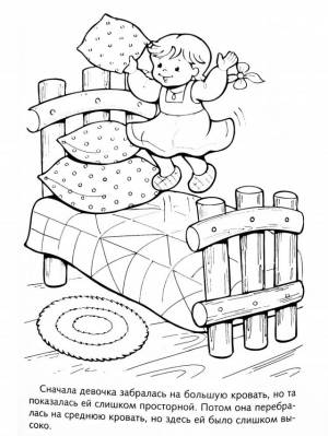 Рисунки карандашом из сказки Три медведя