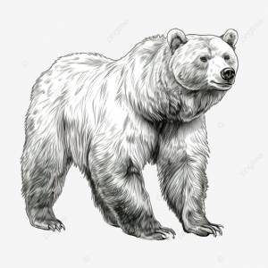 рисунок медведя изолирован PNG , ребенок, медведь, игрушка PNG рисунок для й загрузки