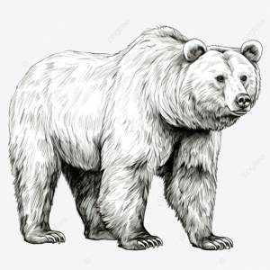 рисунок медведя изолирован PNG , ребенок, медведь, игрушка PNG рисунок для й загрузки