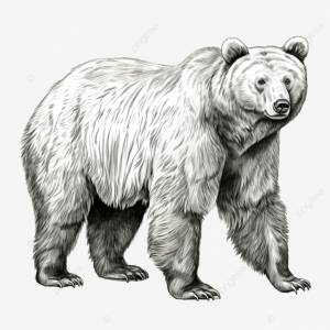 рисунок медведя изолирован PNG , ребенок, медведь, игрушка PNG рисунок для й загрузки