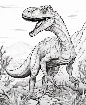 Рисунок велоцераптор