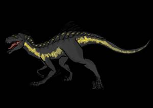 Раскраска индораптор