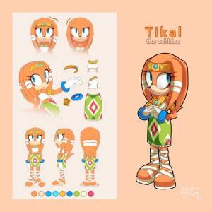 Tikal, Sonic fan characters, Sonic the hedgehog