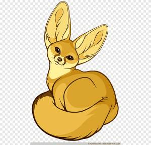 Лисица фенек Произведение искусства, лисица фенек, животные, позвоночные png