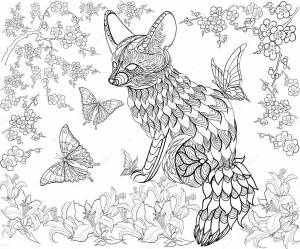 Ручной рисунок чернил