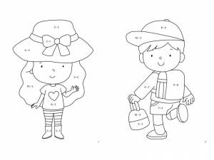 Книга Феникс Считаем и раскрашиваем