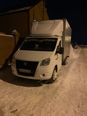 Покраска бампера в цвет кабины