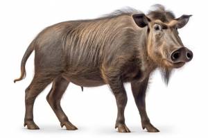 Свинья-бородавочник в дикой природе