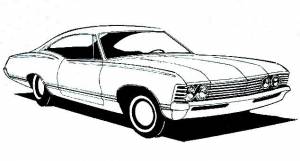 Раскраски импала животное