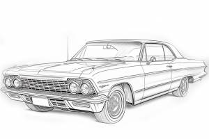 Раскраски Шевроле