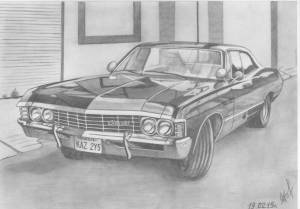 Малышка Chevrolet Impala 1967 года… от души )))