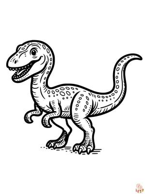 Исследуйте доисторический мир с бесплатными раскрасками динозавров