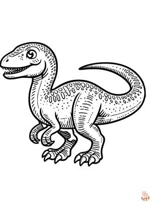 Исследуйте доисторический мир с бесплатными раскрасками динозавров