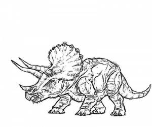 Раскраски динозавры мир юрского периода