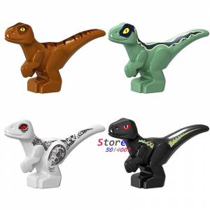 Один строительный конструктор мир парк мини динозавр Carnotaurus T Rex Принцесса Серия мультфильм экшн модель игрушк…