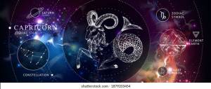 Modern Magic Witchcraft Card Astrology Capricorn