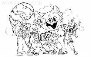 Раскраски Я Краснею