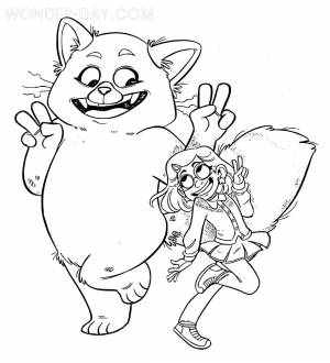 Раскраски Я Краснею