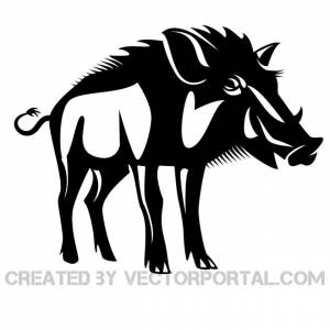 Векторное изображение кабана Royalty Free Stock SVG Vector and Clip Art