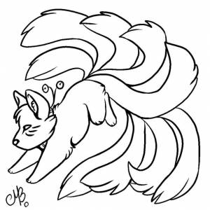 Раскраски компания лис